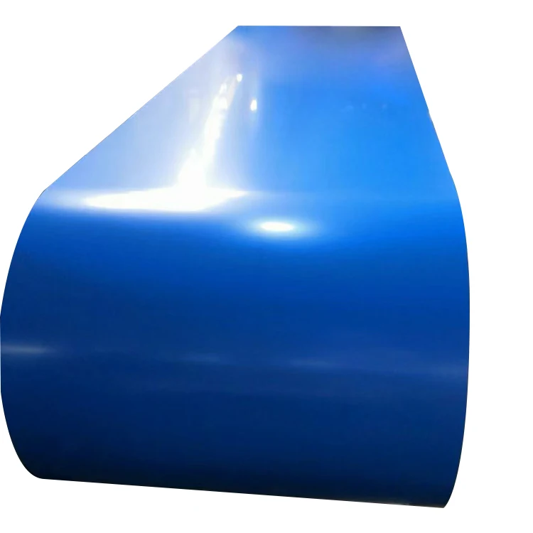 PPGI PPGL Prime Color Coated Steel Coil Strip Prepainted Steel Coil 25/5 um For Roofing Sheet