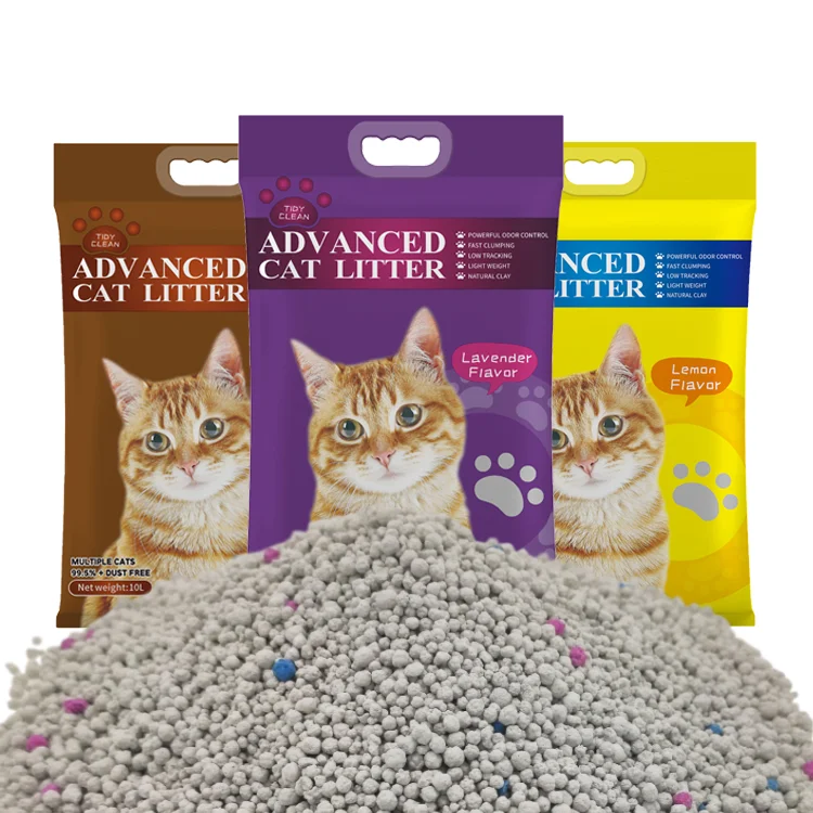 Suppliers Ever Clean Scent Odour Lock Strong Bentonite Clay Cat Litter