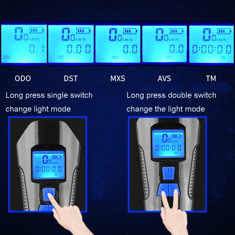 Smart Bicycle Light Wholesale Multi-Functional Waterproof Led Bicycle Light