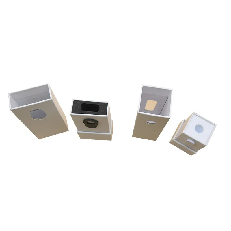 Child proof lid and base  cardboard  paper box kik  child lock disposable CR  packaging boxes