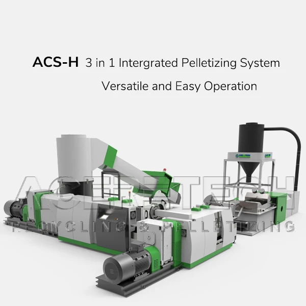 ACS80 изготовление ПВД ПНД ПП гранул из пластмассы оборудование