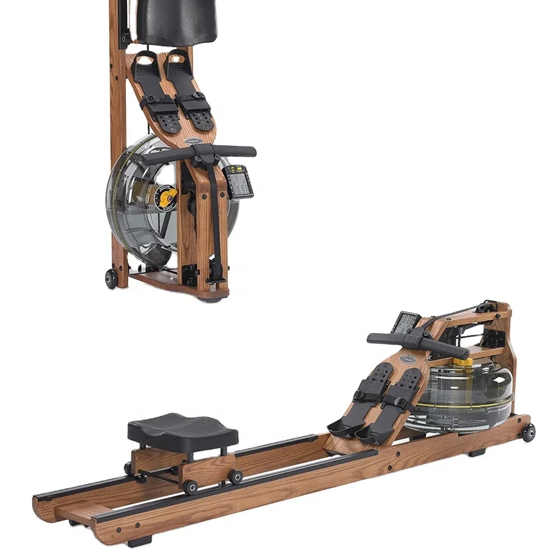 Professional manufacture cheap heavy duty home indoor hydraulic rowing machine fitness