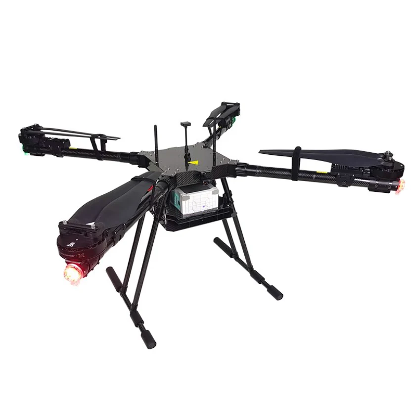 Large Load Industrial UAV Drone RTK Positioning For Rescue Drop Transport Broadcast Shout Firefighting Enterprise Drone UAV