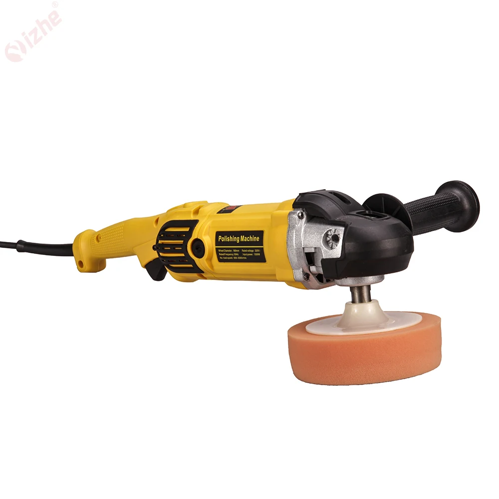 Ce Certification 180mm Electric Car Polisher 1200w Adjust Speed Car Tools Polishing Machine