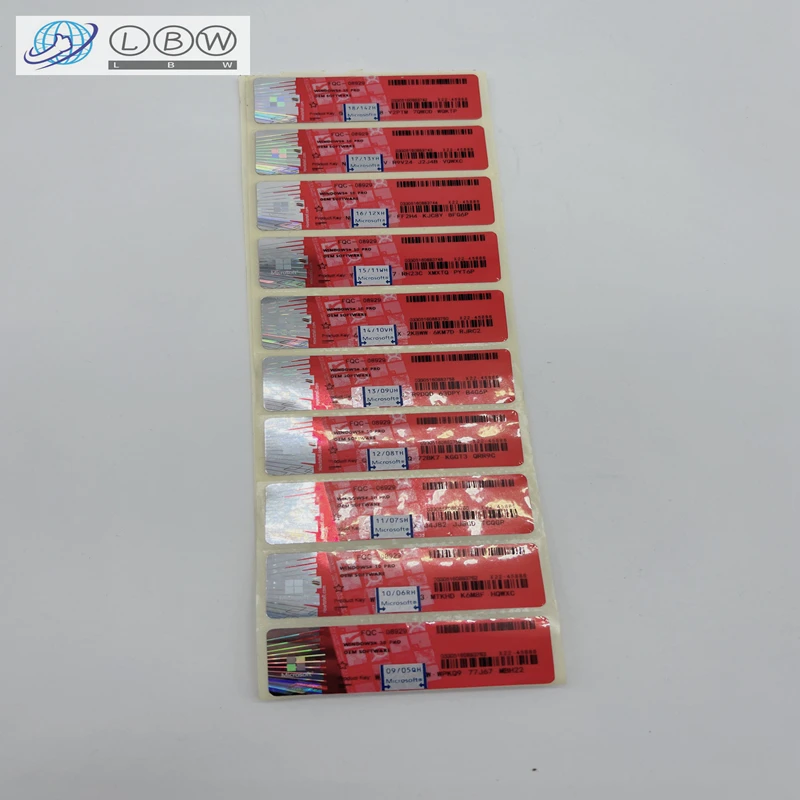 Оптовая продажа для Ms win 10 Professional Key Win Pro 10 64/32Bit COA sticker оригинальный window 10 pro