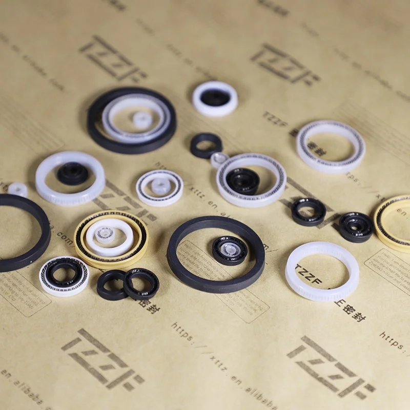 PEEK PTFE carbon UPE Spring Energized Seals
