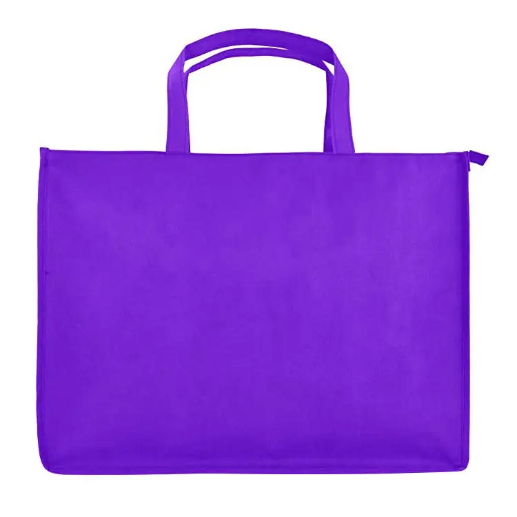 Heat seal advertisement lamination cloth customize non woven shopping bag