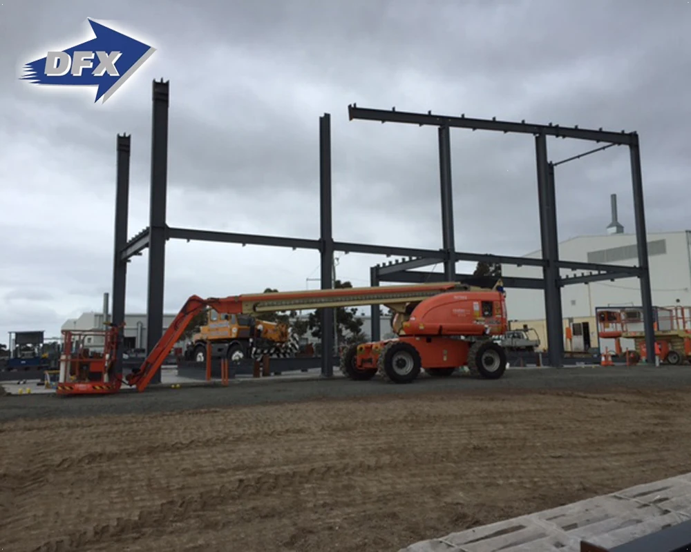 Customized Prefabricated Steel Structure Building Low Cost Office Hotel Factory Workshop Warehouse Steel Building Modular