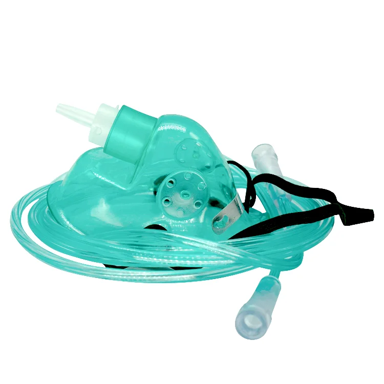 High Quality Medical Disposable PVC Oxygen Breath Mask Set With Tubing
