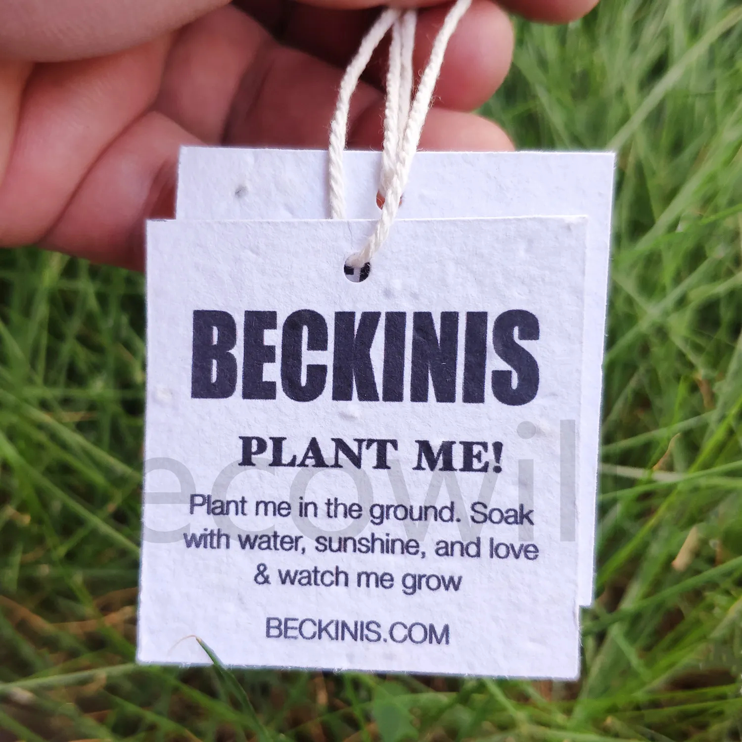 
Экологически чистая подорожная переработанная бумага для семян, подвесная бирка с растительными травами, семена овощей 