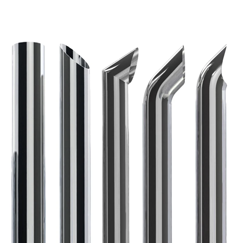 Customized Size America Muffler 201 Stainless Deer Guard Steel Top Diesel Stack Semi Truck Chrome Exhaust Pipe
