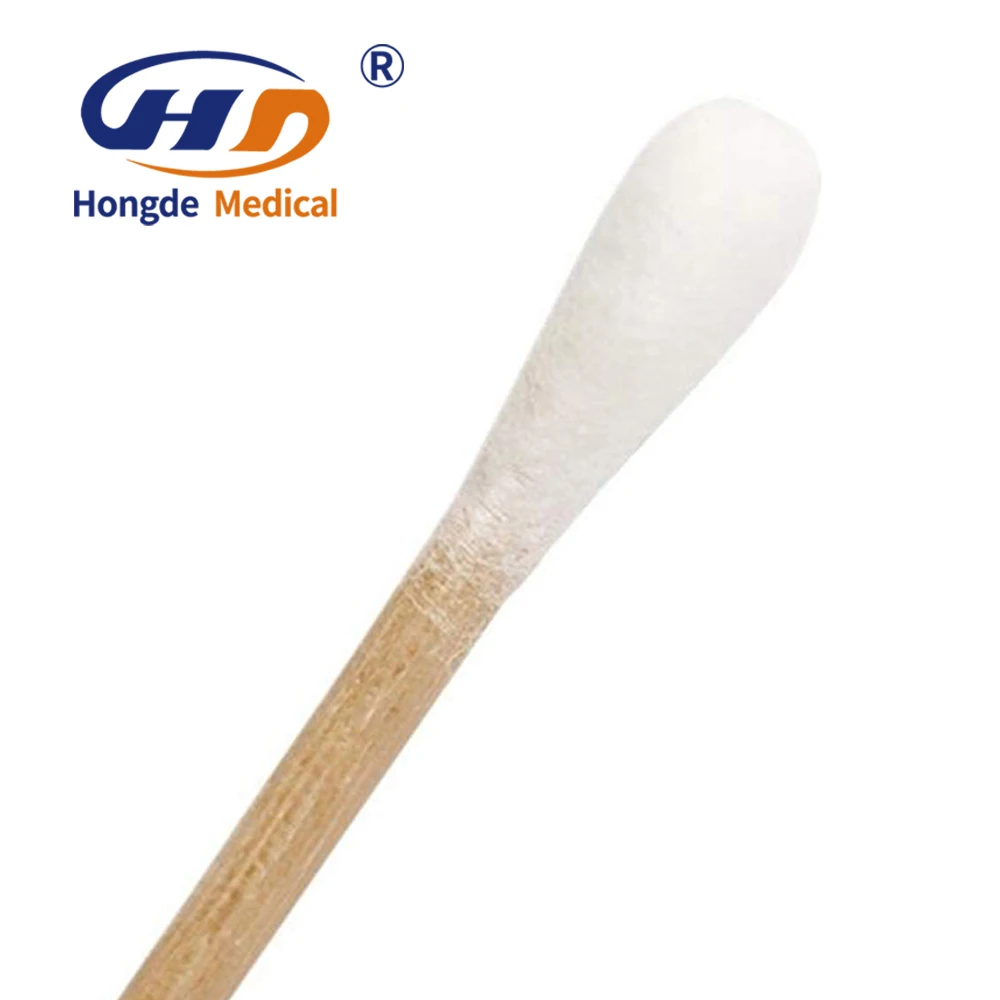 High-Quality Sterile Ear Buds in Bulk Ce Iso Bamboo Buds Cotton Swab