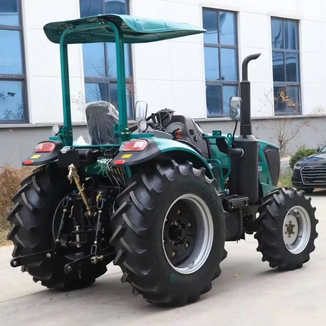 Chinese 4wd National Phase IV engine 100hp farm tractor