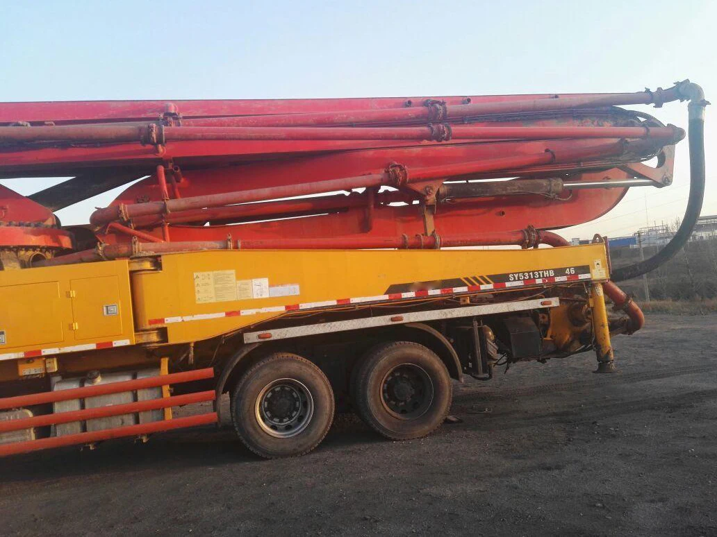 China Top Brand Mobile Hydraulic 30m Truck Mounted Concrete Mixer Pump SYM5200THBF 30C-10