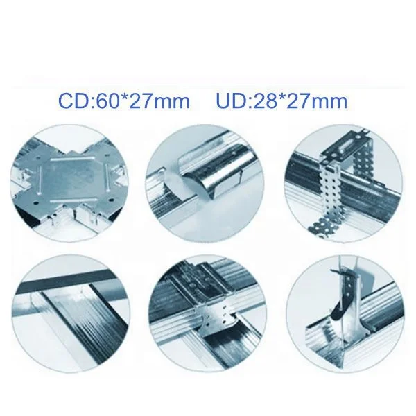 Drywall partition CD profile galvanized steel c channel