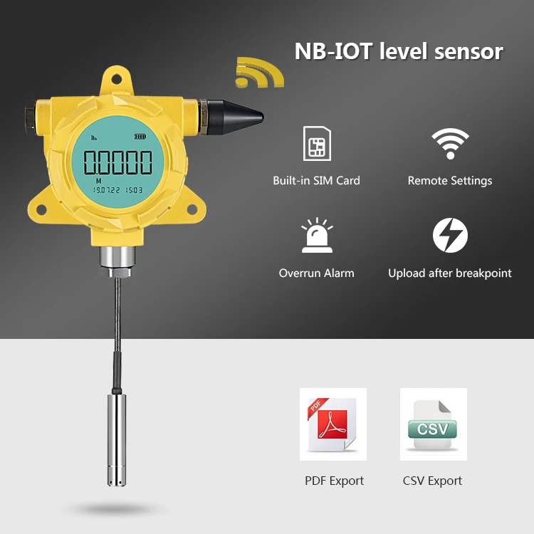  Holykell GPRS 4G zigbee lora IOT топливный резервуар для воды большого радиуса действия беспроводной датчик