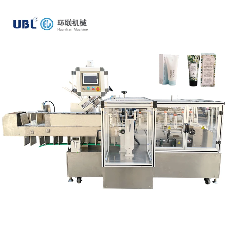 UBL Factory Automatic Corn Flakes Toothbrush Cosmetic Tube Soap Cartoning Machine