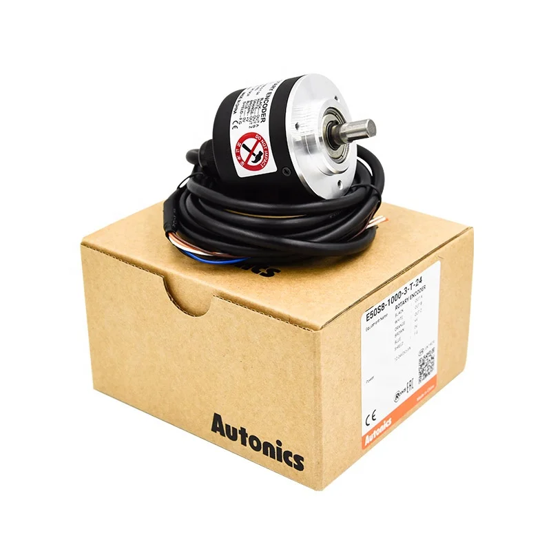 E50S8-2500-3-T-24Encoder 2500 P/R/5000P/R/фотоэлектрический датчик/инкрементный поворотный 5 24V AB два этапа 6 мм вал | Переключатели |