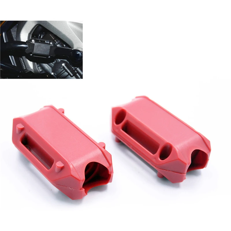 Motorcycle Engine Guard Protection Bumper Decorative Block Modified 25mm Crash Bar