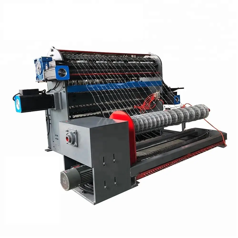 High Tension Hot Dip Galvanized Steel Wire Fixed knot field fence machine