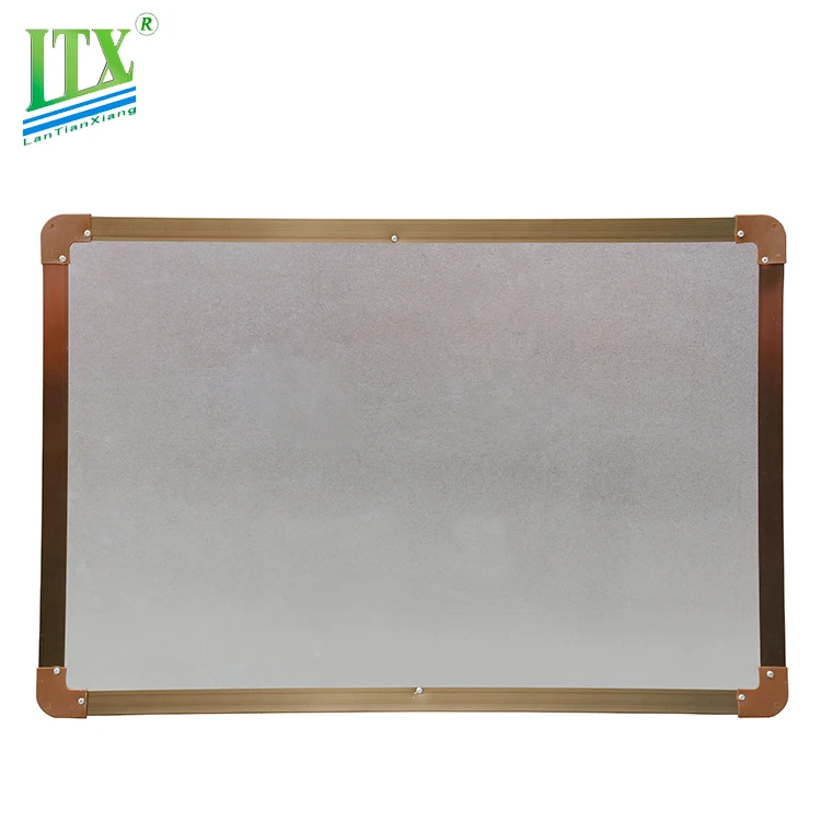 Magnetic blackboard school classroom black chalkboard wall mounted with aluminum frame