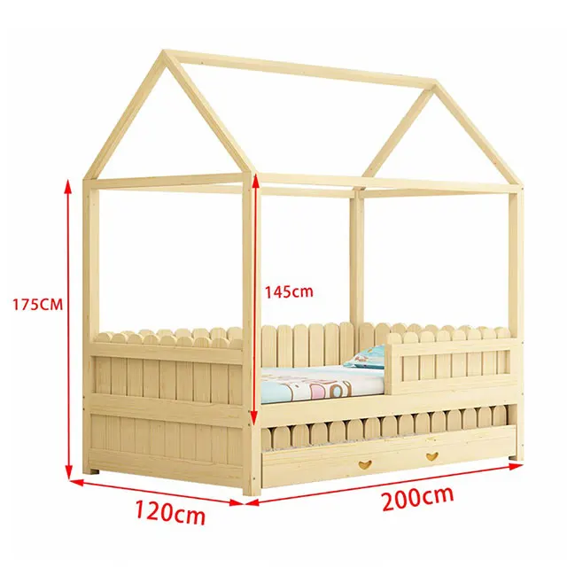 new design single size House Bed Children Bed Tree House Children House Bed