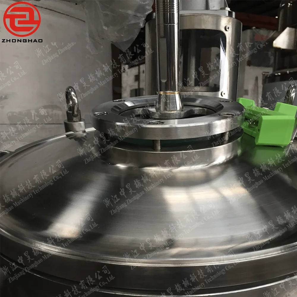 stainless steel industrial crystallizer with precise temperature control for chemical reaction