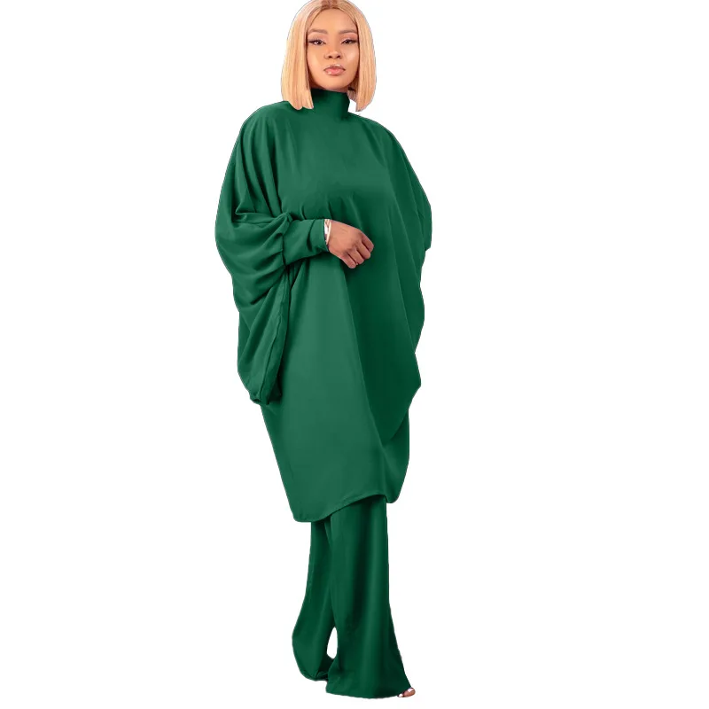 2024 Factory Wholesale Black Pant Set India Dubai Women Dresses Muslim Dress