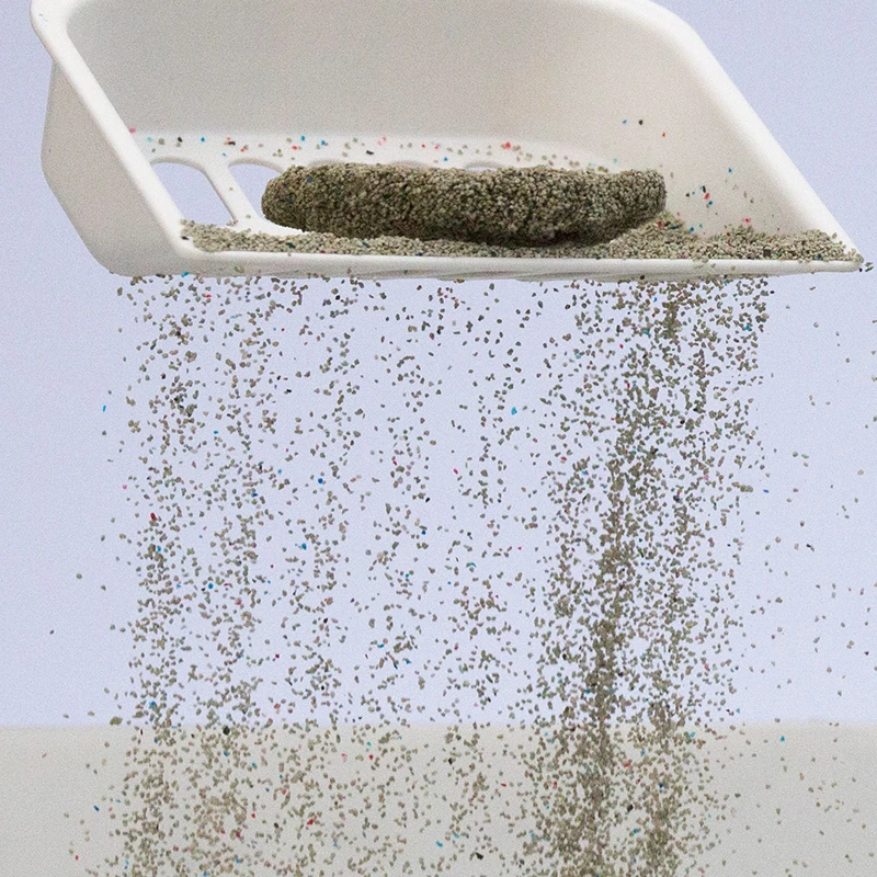 New Product Cat Sand Efficient Deodorization Volcanic Rock Broken Cat Litter