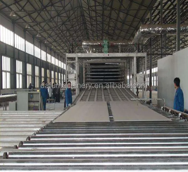 Hot Product Gypsum Board Production Line, Professional Plaster Board Manufacturer Plant