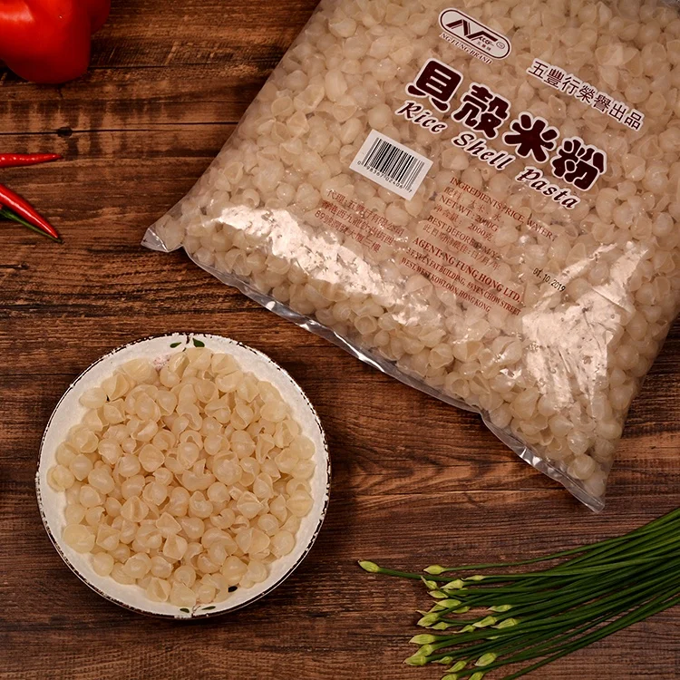 
100% Gluten-free Low-fat Rice Shell Pasta 