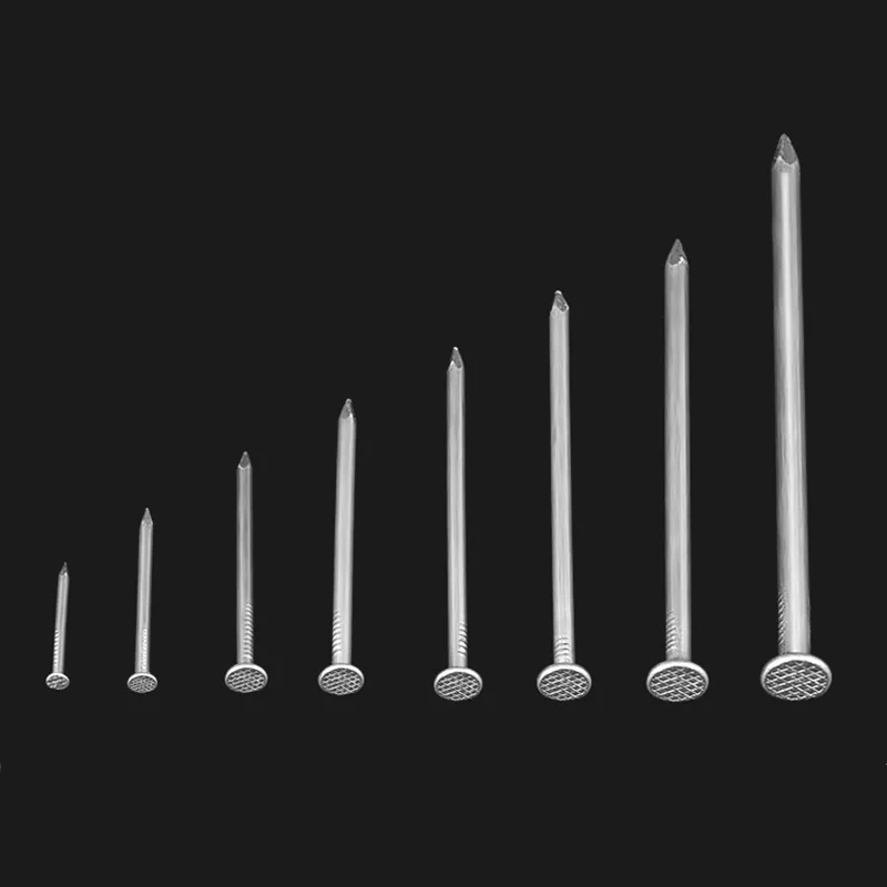 Factory Checked head bright 20mm 30mm 40mm 50mm 60mm 70mm 80mm 90mm 100mm 125mm iron nails custom common wire nails