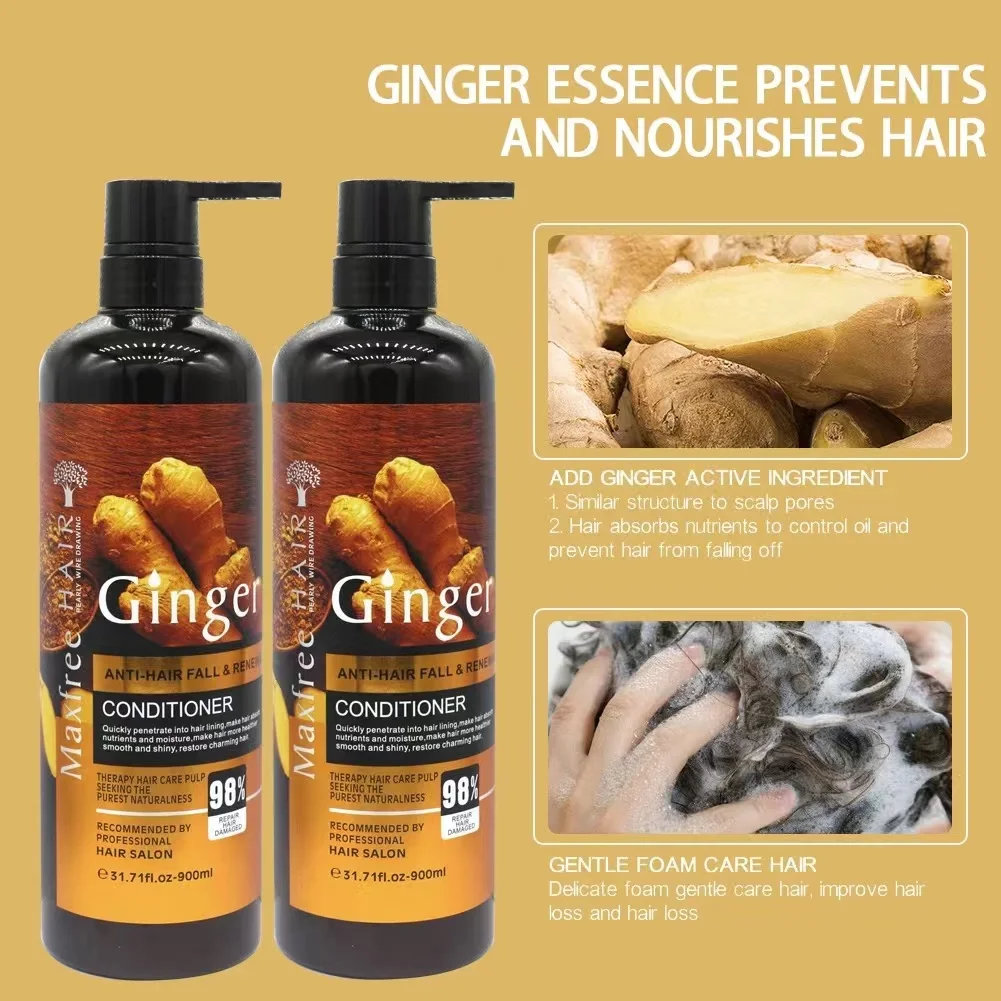 Lowest Prices Guangzhou Hair Care Ginger Juice Growth Shampoo Anti Loss Sulfate
