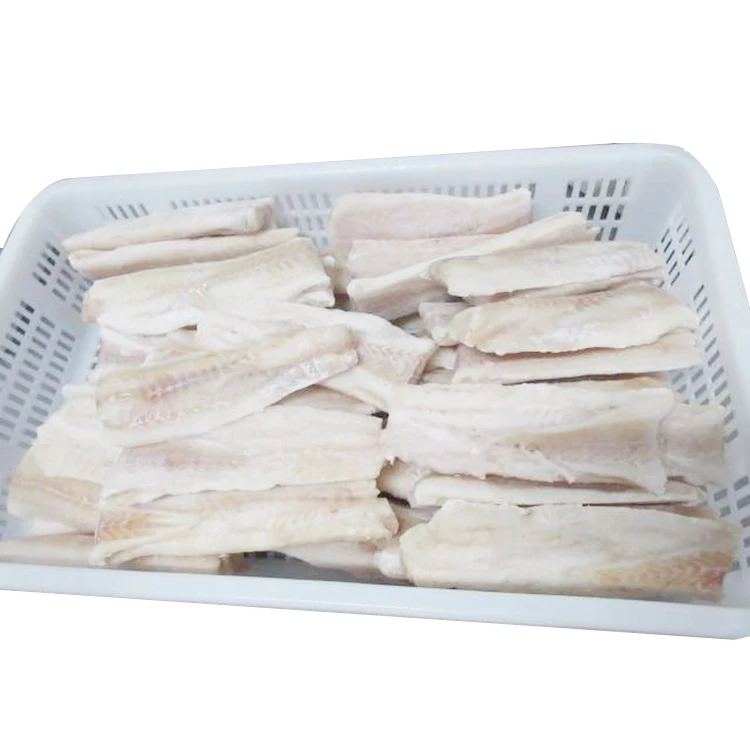 IQF Pollock Fillet Tail Folded Dalian Alaska Pollock Fish In Low Price Alaska Pollock Fillet For Sale