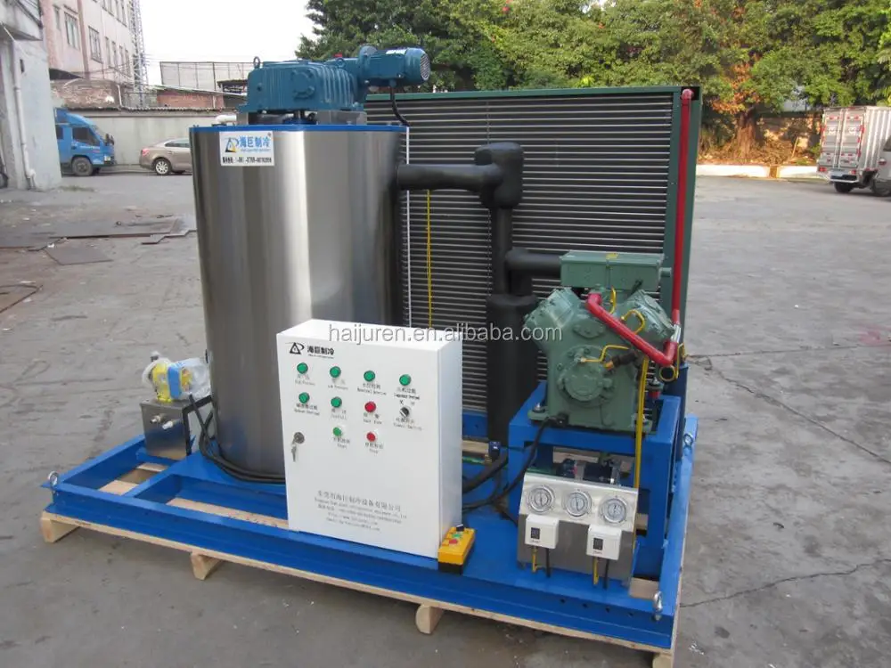 Highest Quality Fresh-keeping Automatic Flake Ice Machine With Long Service Life 5ton