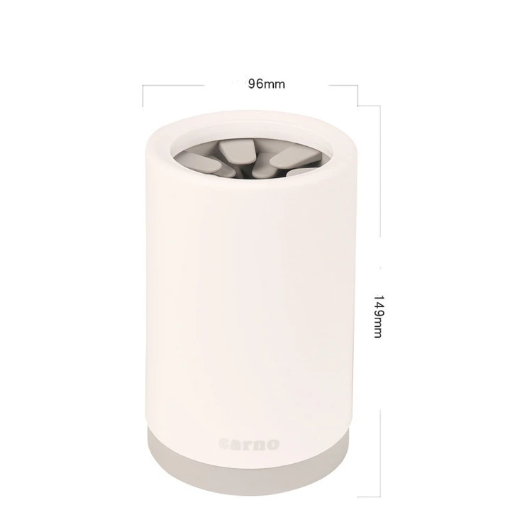 Wholesale Durable Portable Abs Paw Cleaner Cat Dog Foot Washer silicon Pet Paw Washer Pet Foot Washing Cup