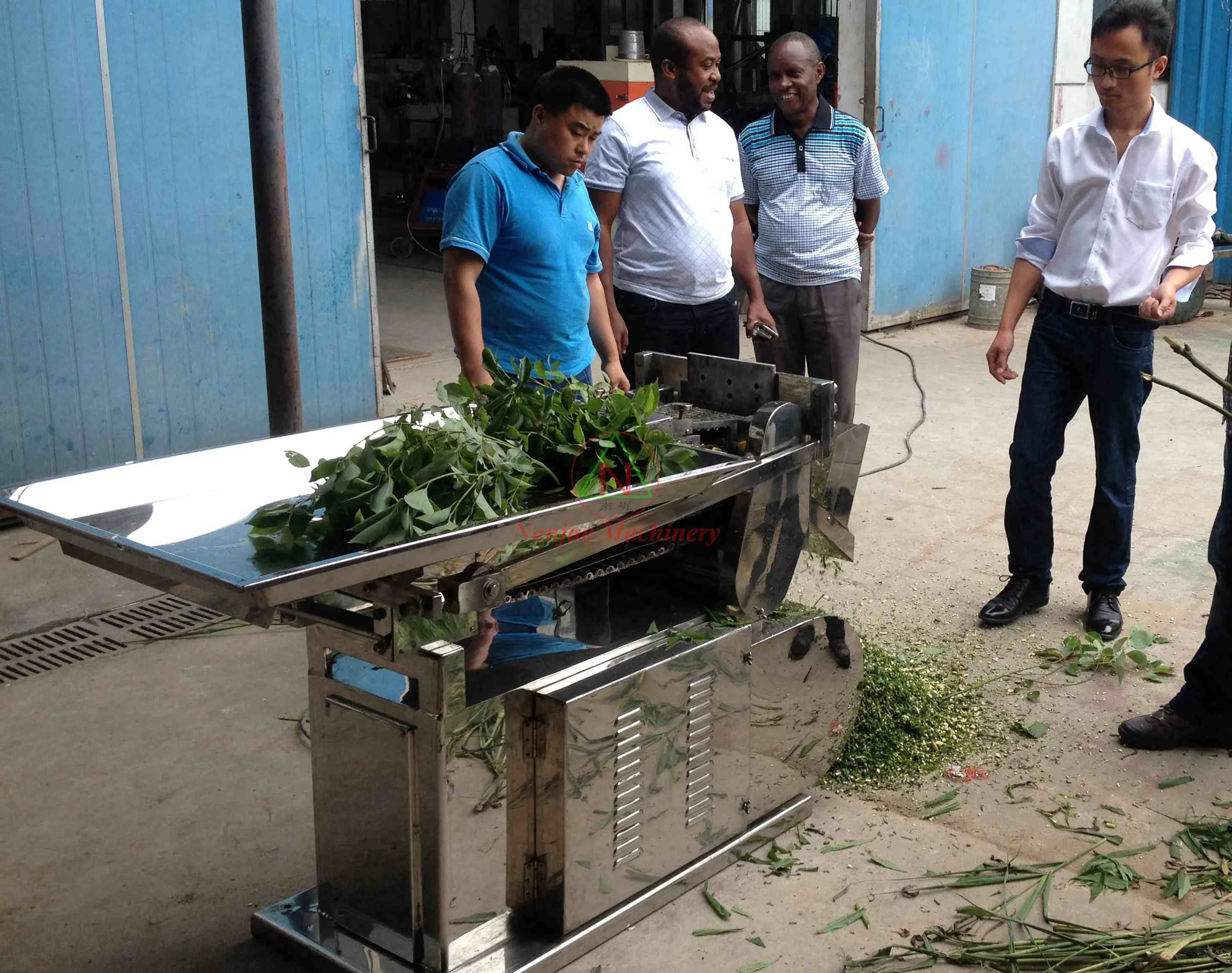 herb cut machine herbal tea leaf cutting machine crushing machine