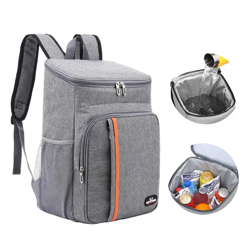 Picnic Backpack double-shoulder insulation outdoor ice pack thickened insulation backpack leak-proof Picnic bag