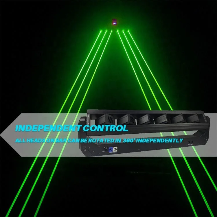 
Best Selling Disco Party Lights 6 Moving Head Beam Bar Laser Light For Dj 