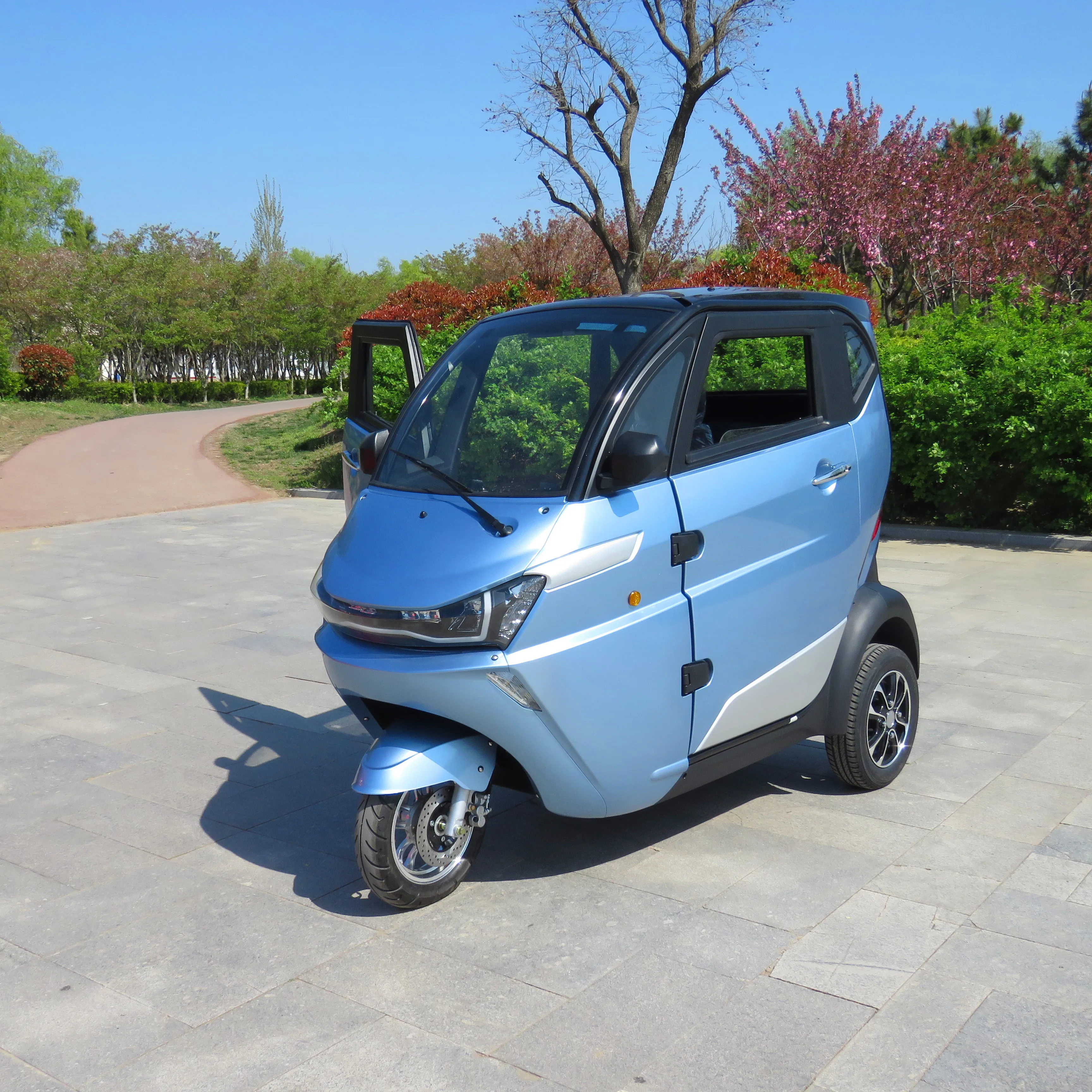 Горячая распродажа! 72V/45AH 50 км/ч 2200 Вт 3 колесный мотоцикл yingang продажа 3 мест мини электрических транспортных средств новости автомобиля