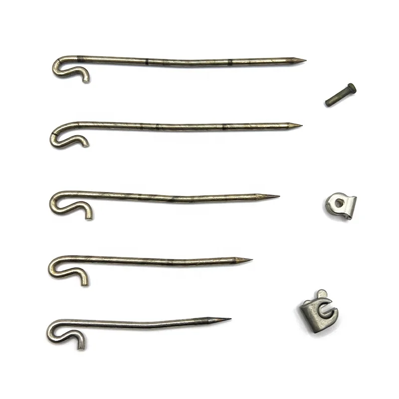 Wholesale Cupronickel Safety Pin Nail Garment Big Head Needles Eye Head Pins Hardware Set For Jewelry Findings Making Supplies