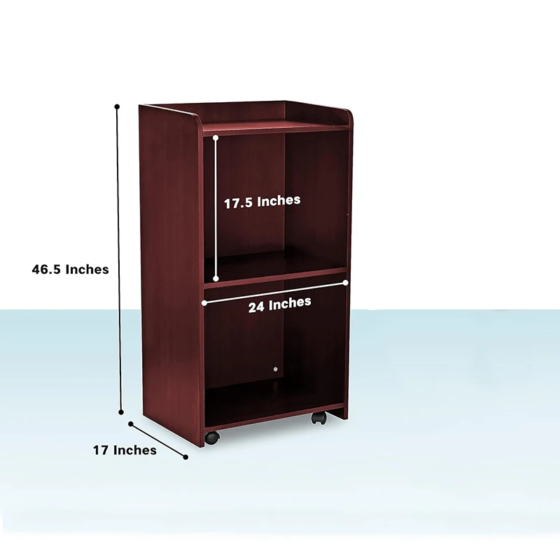 Floor Standing Podium For Hotel and Conference Room Wooden Podium Stand Modern Furniture Lectern Rostrum for Church Pulpit