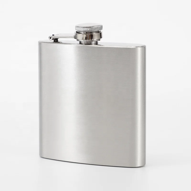 
Hot Sale 8Oz Metal Whisky Stainless steel hip flask 