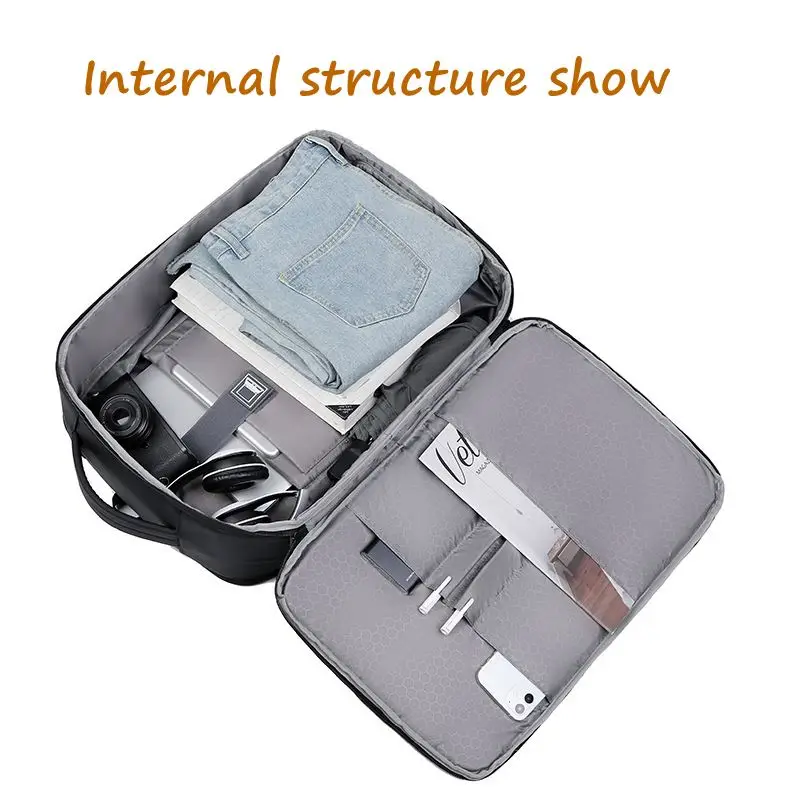 Notebook Backpack Waterproof Laptop Backpack Business Multifunction Computer Backpack With Usb Port