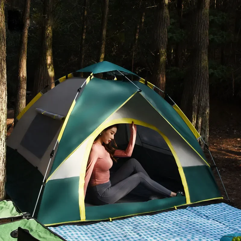 Professional New Compact Camping Tent Easy Transport Features Ideal Road Trips Weekend Getaways