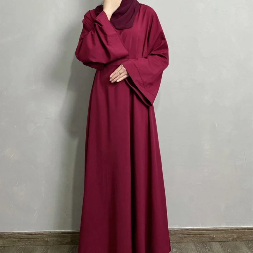 Fashion Comfortable Multi Color Large Basic Classic Casual Long Maxi Turkish Dresses For Women