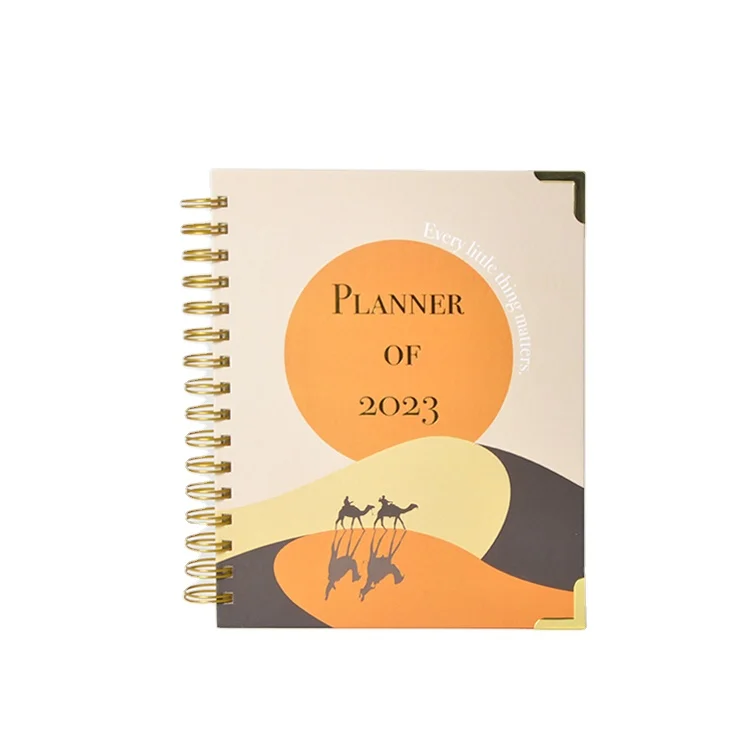 Wholesale Manufacturer A4 A5 Design Spiral Notebook Journal Wire-O Notebooks Customizable Logo Custom Printed