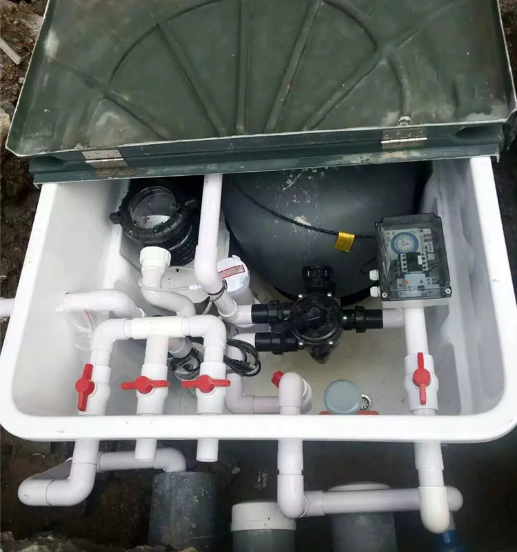 Complete Configuration Swimming Pool Integrated Filtration Quartz Sand Filter In-Ground Filter For Pool