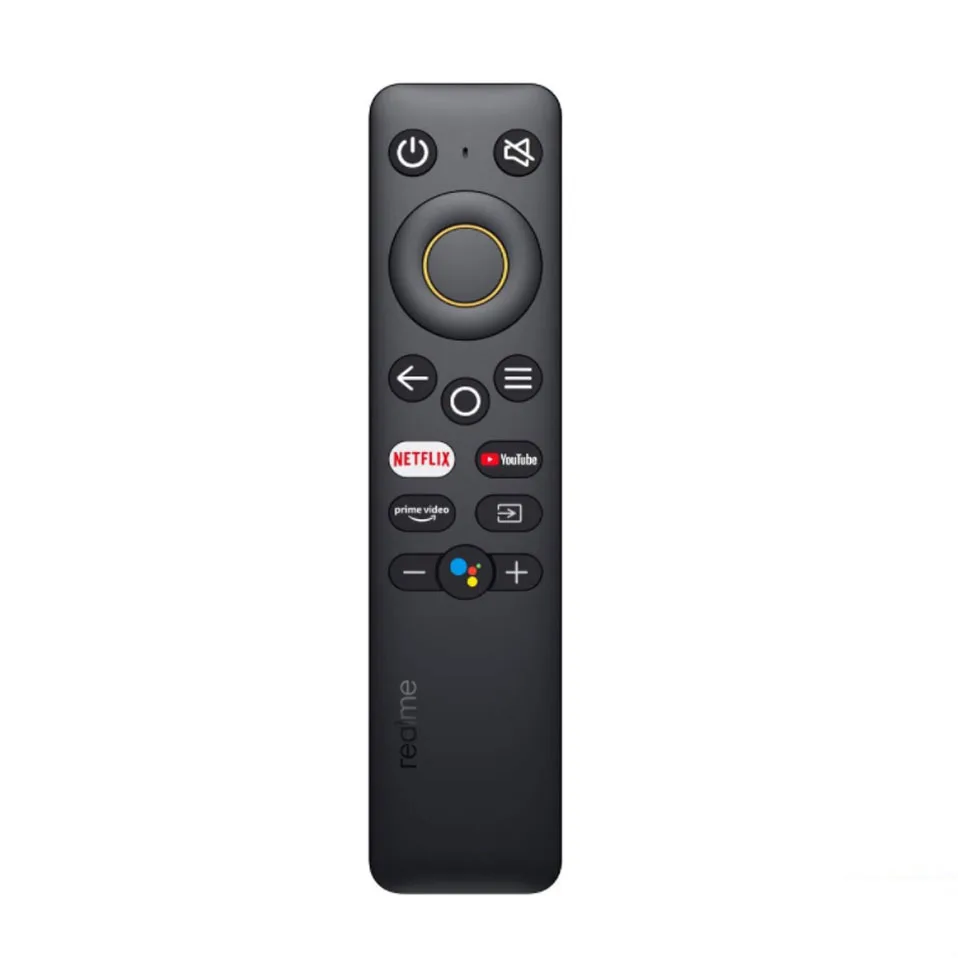 New Android Remote Control for Realme All-in-one Smart LED TV with YouTube, Netflix, Video & Google Assistant