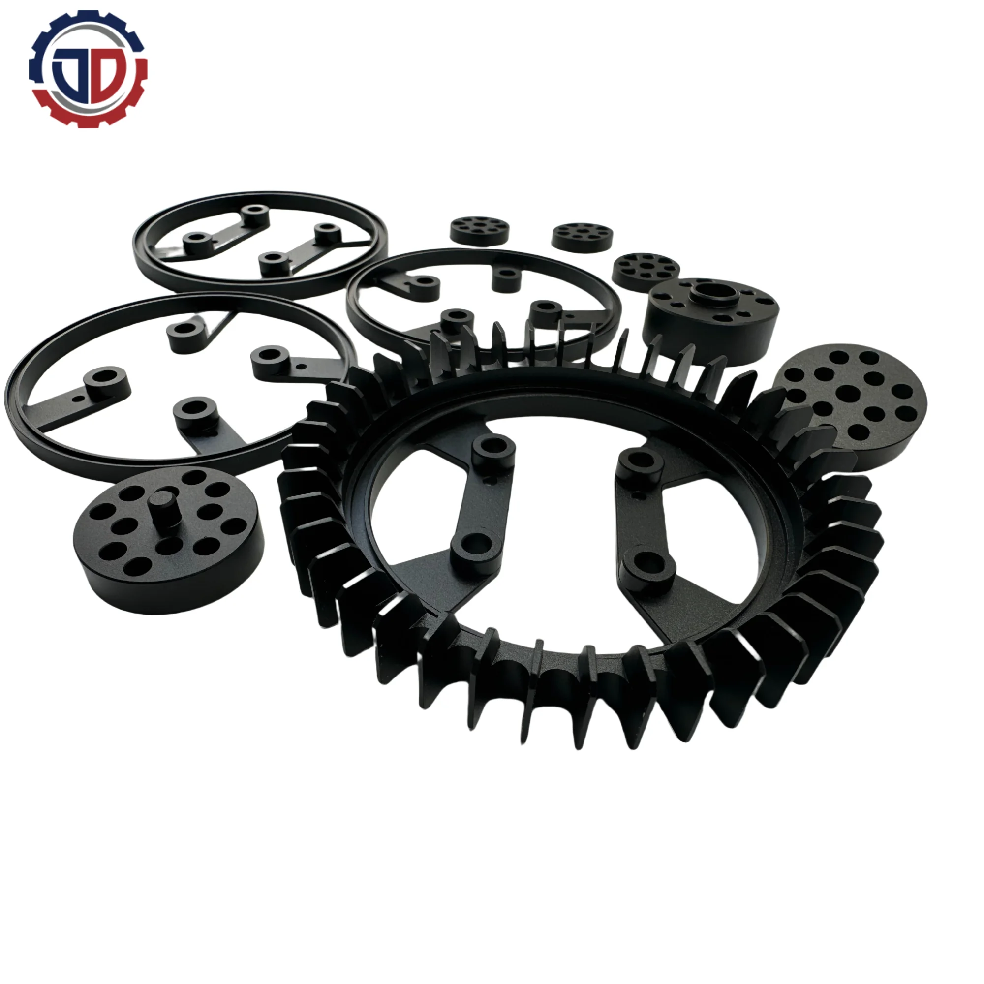 High precision drone spare part CNC turning aluminum  UAV assembly parts/brackets for UAV fastening drone part